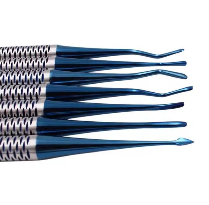 Dental Proximators PDL Luxating Root Elevators Set of 7 Precise Periotomes Tips with Color-Coded Handles - Image 4