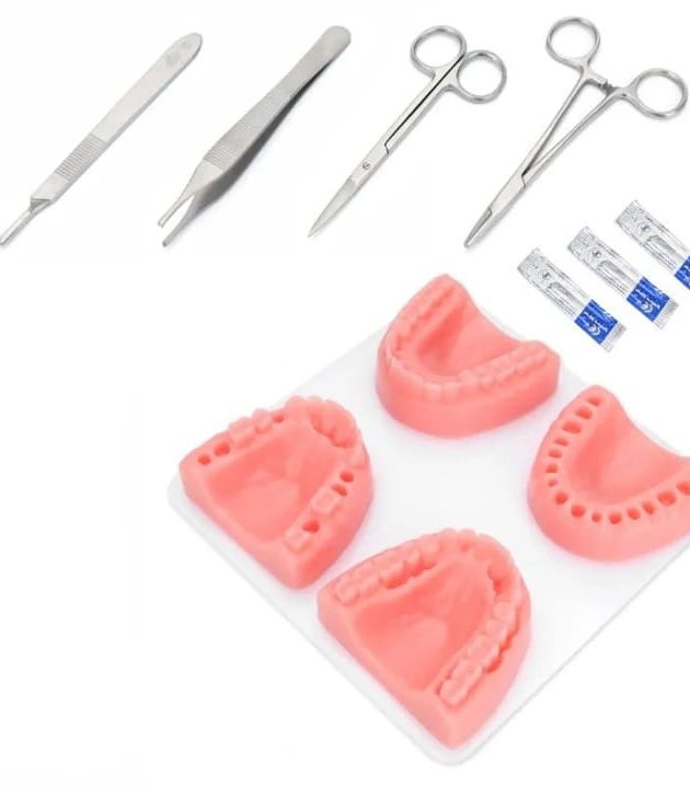 Dental Suture Training Kit for Gingival Suturing Practice | Dental Practice Kit