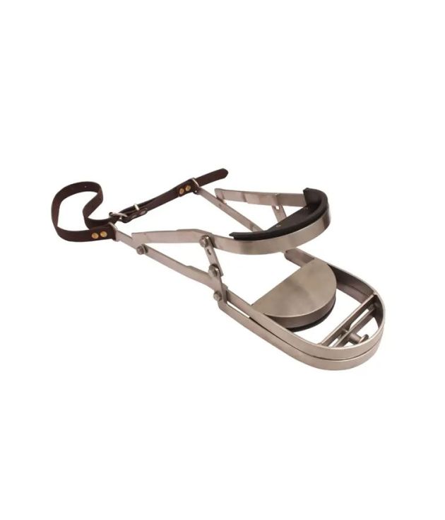 Camel Mouth Opener Gag Speculum Stainless Steel for Dental Procedures Veterinary Instrument
