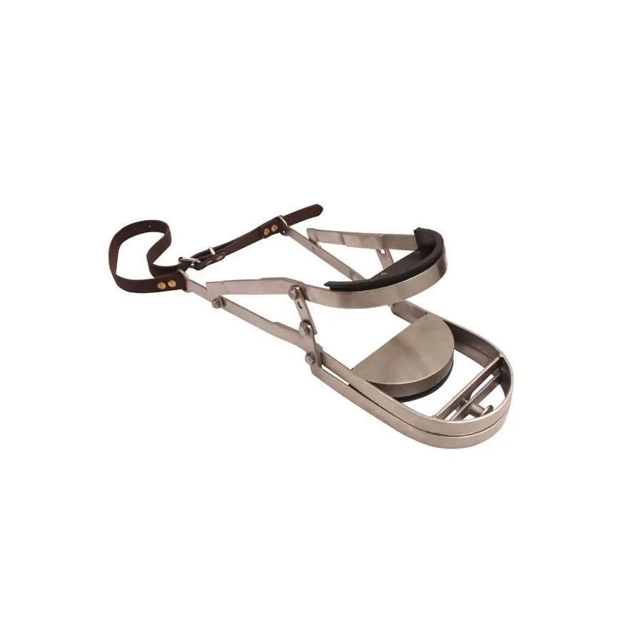 Camel Mouth Opener Gag Speculum Stainless Steel for Dental Procedures Veterinary Instrument