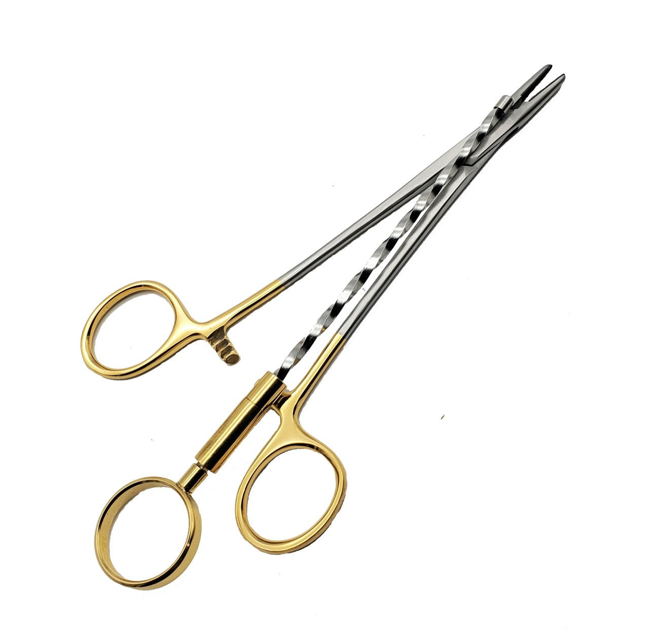 Professional Corwin Hegar 7" Manual Wire Twisting Forceps Gold Plated Handles Surgical Orthopedic Wire Twister