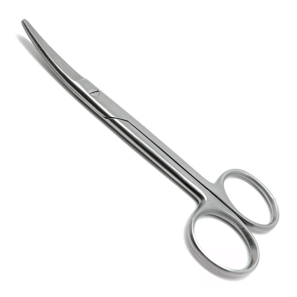 High Quality J2 Japanese Stainless Steel Manual Mayo Dissecting Scissors Curved Gynecological Surgical Instrument - Image 6