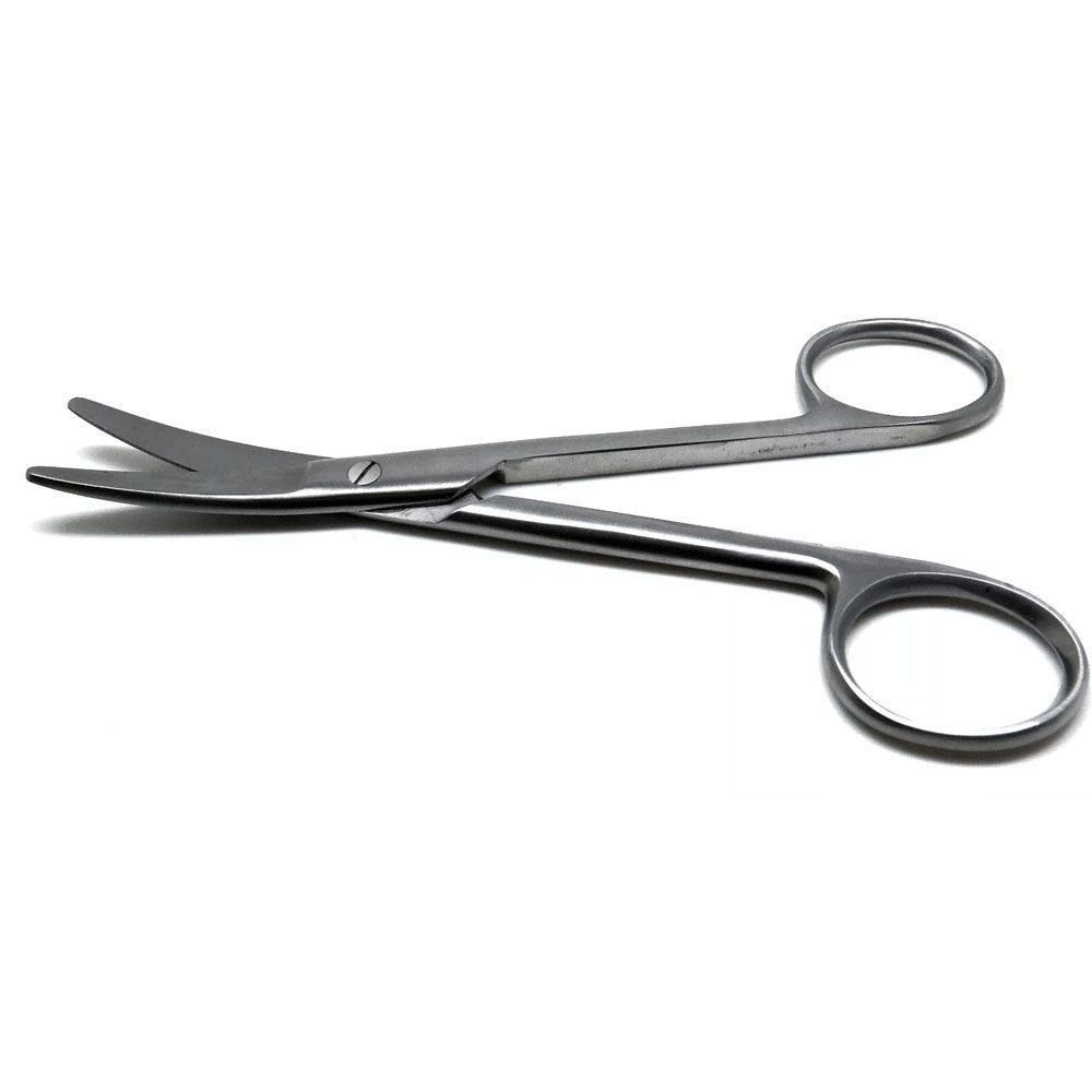 High Quality J2 Japanese Stainless Steel Manual Mayo Dissecting Scissors Curved Gynecological Surgical Instrument - Image 3