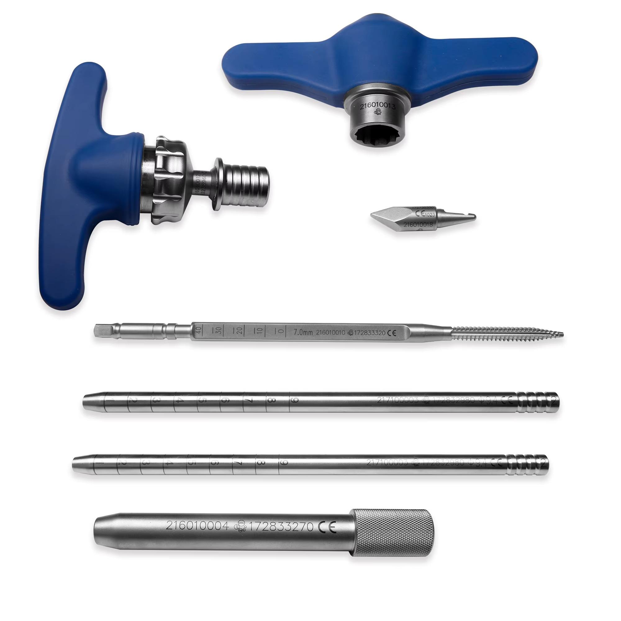 Laser Surgical Professional Manual Spinal Surgical Pedicle Screw System Instrument Set (6.0mm System) Stainless Steel Orthopedic & Neurosurgical Instrument Kit (CE & ISO 9001 / ISO 13485 Certified) - Image 4