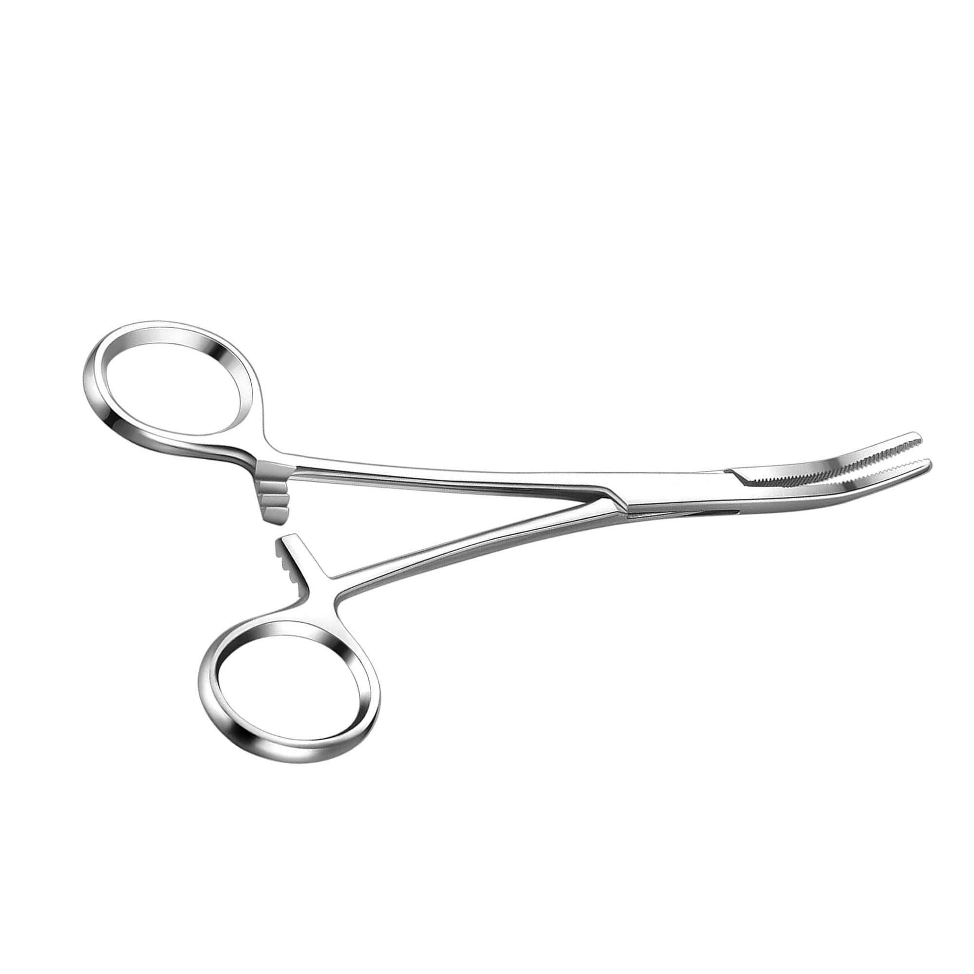 Professional Halsted Mosquito Forceps 12.5 cm Curved Hemostatic Forceps Stainless Steel Surgical Instrument - Image 5