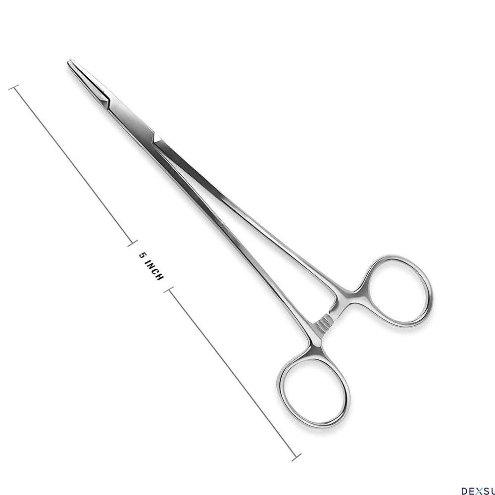 Professional Mayo Hegar Needle Holder Stainless Steel Surgical Suturing Forceps - Image 2