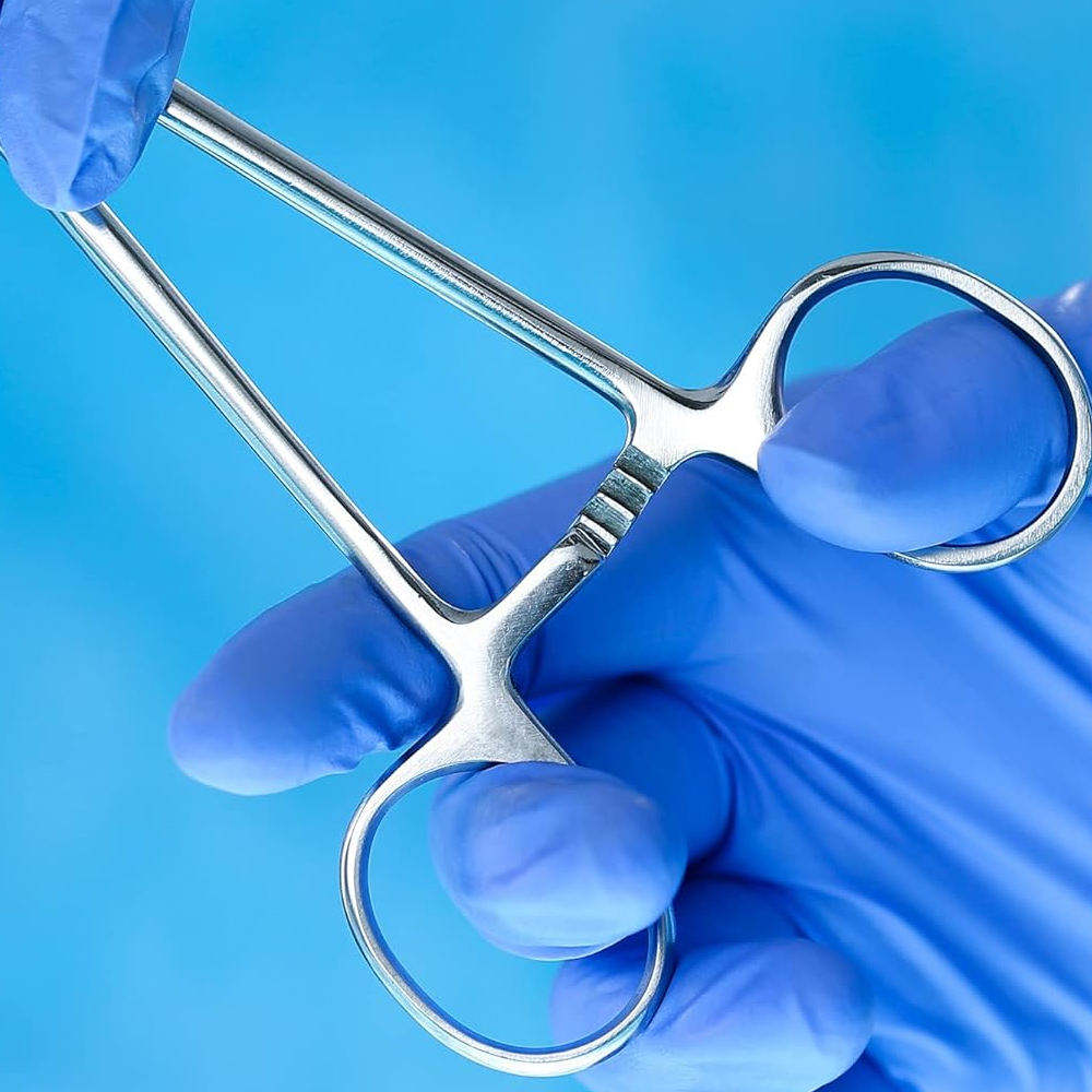 Professional Mayo Hegar Needle Holder Stainless Steel Surgical Suturing Forceps - Image 6
