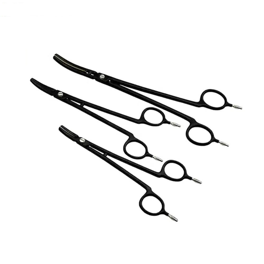 Laser Surgical Professional Bipolar Non-Stick Artery Vessel Sealer Forceps 6.5" Black Coated Electrosurgical Forceps with 3 Meter Cable Wire CE ISO 9001 ISO 13485 Certified - Image 3