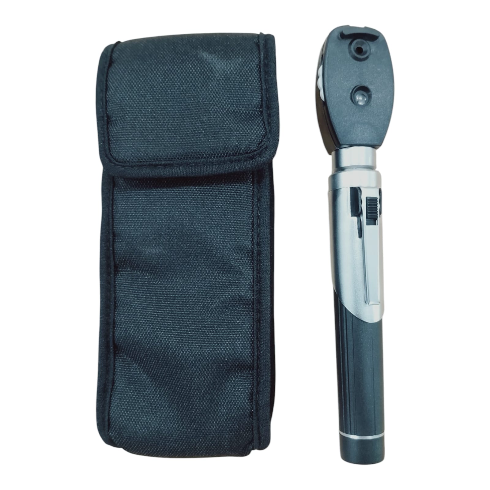 Professional Pocket Direct Ophthalmoscope Portable Diagnostic Eye Examination Kit with 5 Apertures & Pouch Case - Image 5