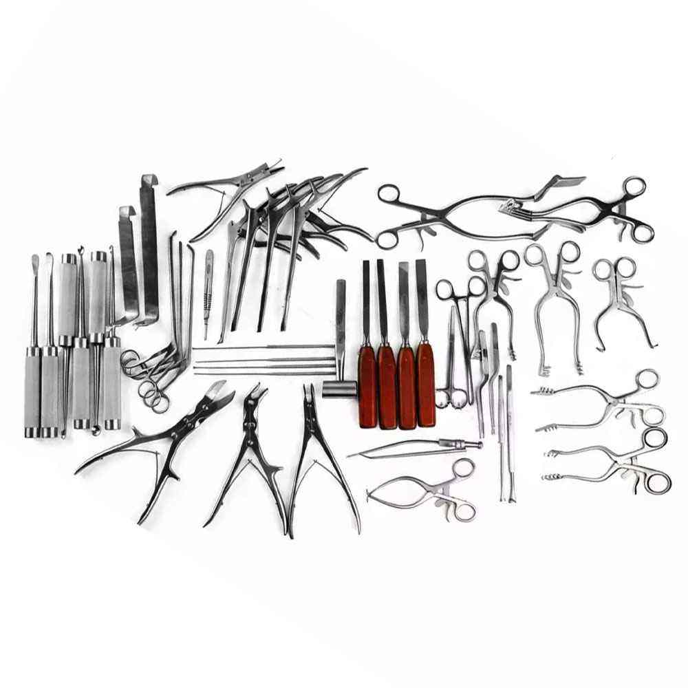 Professional High Quality Spine Laminectomy Instrument Set 40 Piece Stainless Steel Orthopedic Surgery Kit CE ISO 9001 ISO 13485 Certified - Image 5