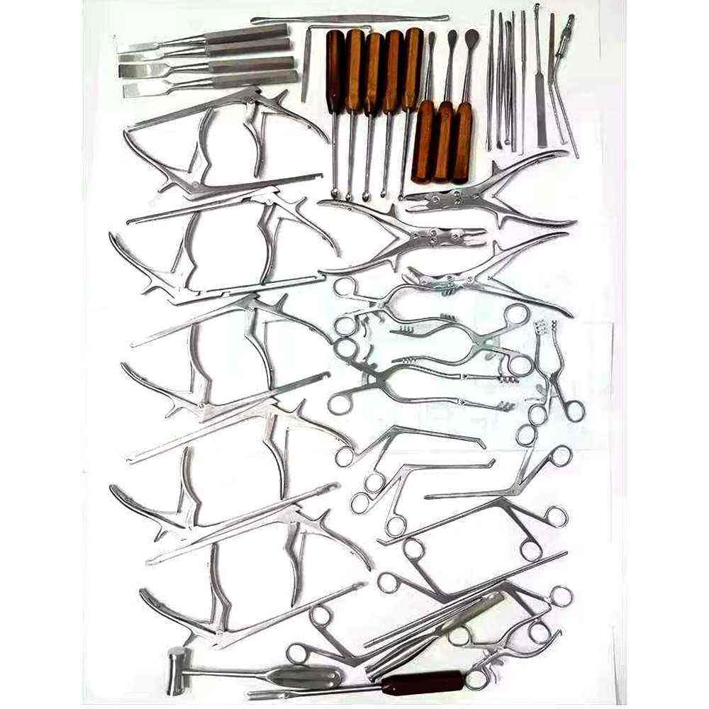 Professional High Quality Spine Laminectomy Instrument Set 40 Piece Stainless Steel Orthopedic Surgery Kit CE ISO 9001 ISO 13485 Certified - Image 4