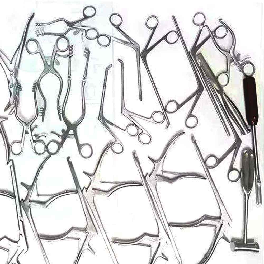 Professional High Quality Spine Laminectomy Instrument Set 40 Piece Stainless Steel Orthopedic Surgery Kit CE ISO 9001 ISO 13485 Certified - Image 2