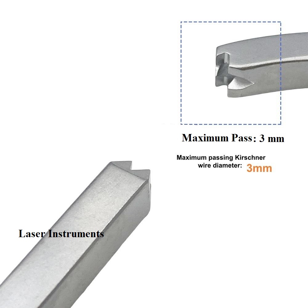 Orthopedic Adjustable C-type Drill Guide Patellar Orthopedic Ligament Positioning Guide Instrument - Image 6