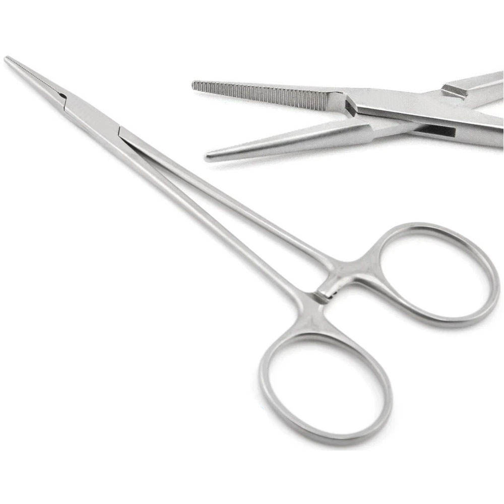 Professional Halsted Mosquito Forceps 12.5 cm Curved Hemostatic Forceps Stainless Steel Surgical Instrument - Image 4
