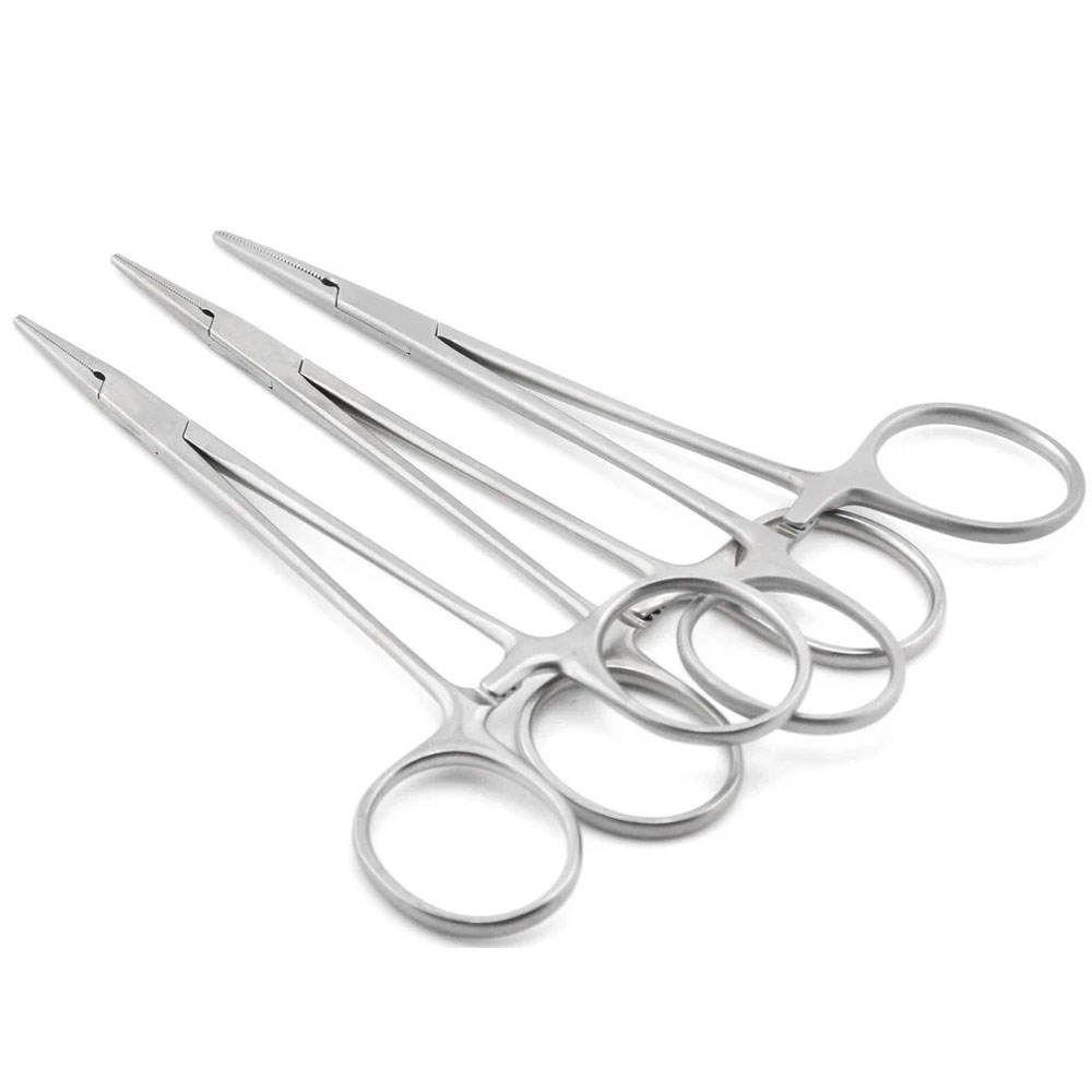 Professional Halsted Mosquito Forceps 12.5 cm Curved Hemostatic Forceps Stainless Steel Surgical Instrument