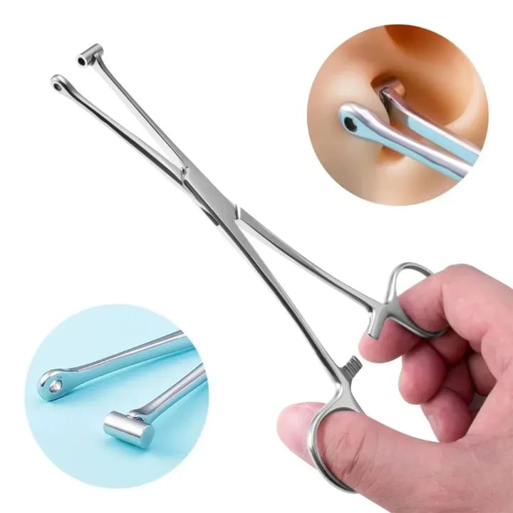 Laser Surgical Professional Stainless Steel Body Piercing Forceps - Slotted & Pennington Clamp Set (CE & ISO Certified) - Image 3