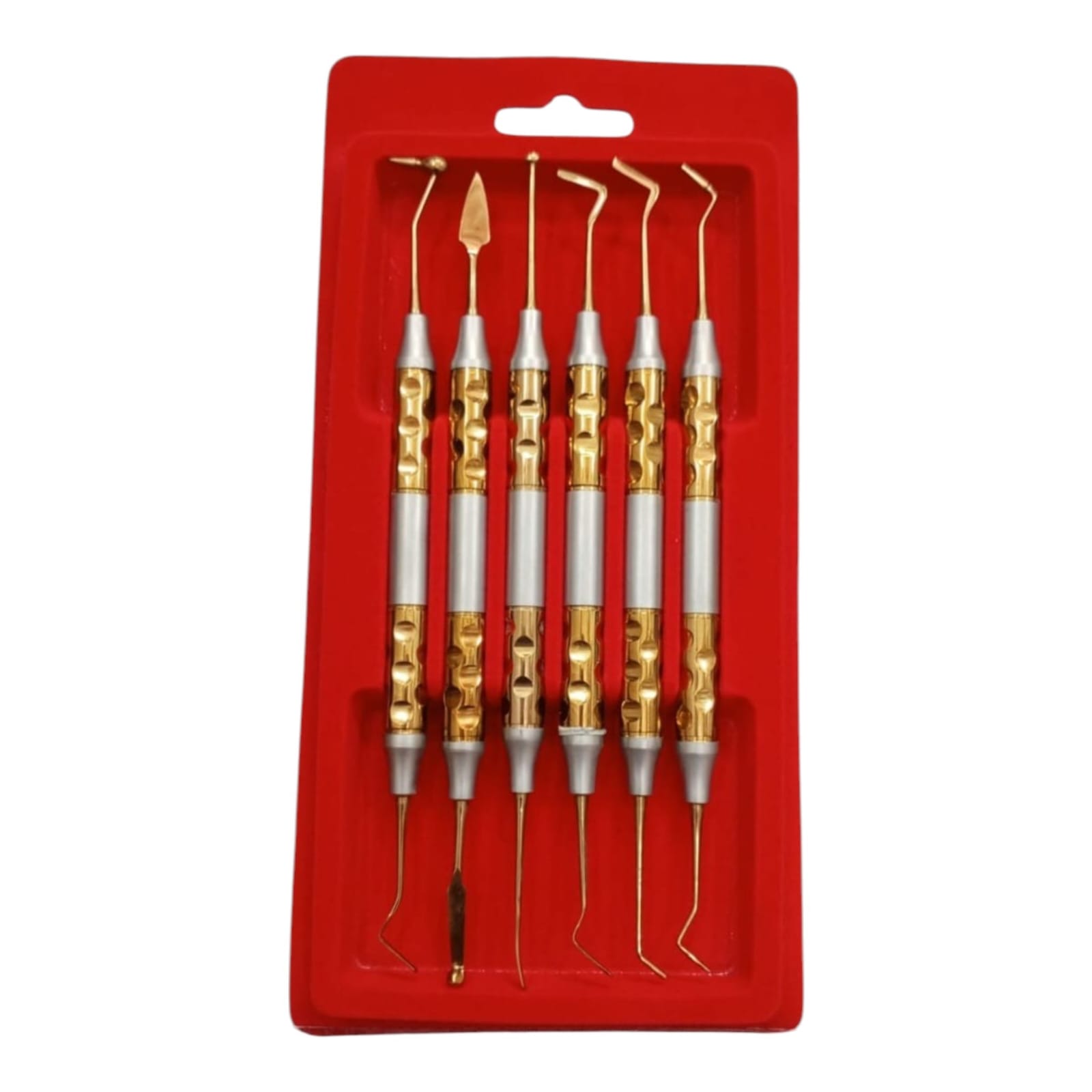 Hu-Friedy Style Gracey Universal Dental Scalers Curettes Set Titanium Coated Stainless Steel Periodontal Kit 7 Pcs Set CE & ISO 9001 ISO 13485 - Image 4
