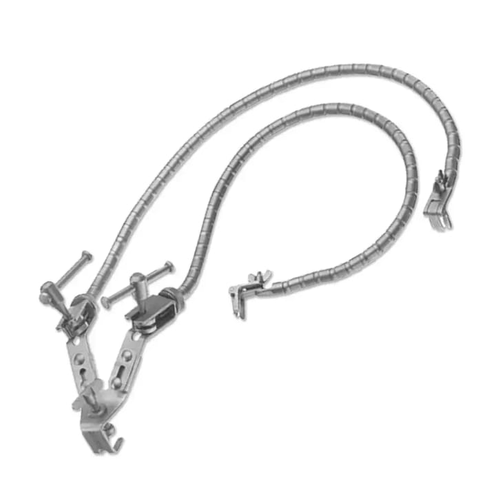 Professional Leyla Brain Retractor System - Self-Retaining Flexible Retractor Arm & Adjustable Fixation Clamp Neurosurgery Instrument Set (CE & ISO 9001 / ISO 13485 Certified) - Image 3