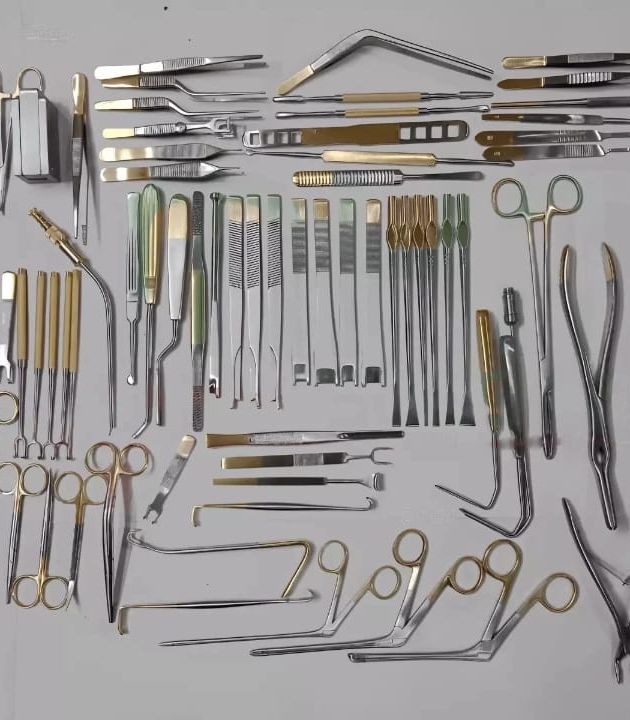 Laser Surgical Professional 50 PCS Plastic Surgery Instruments Set for Blepharoplasty Rhinoplasty Stainless Steel Reusable Surgical Set CE ISO 9001 ISO 13485 Certified