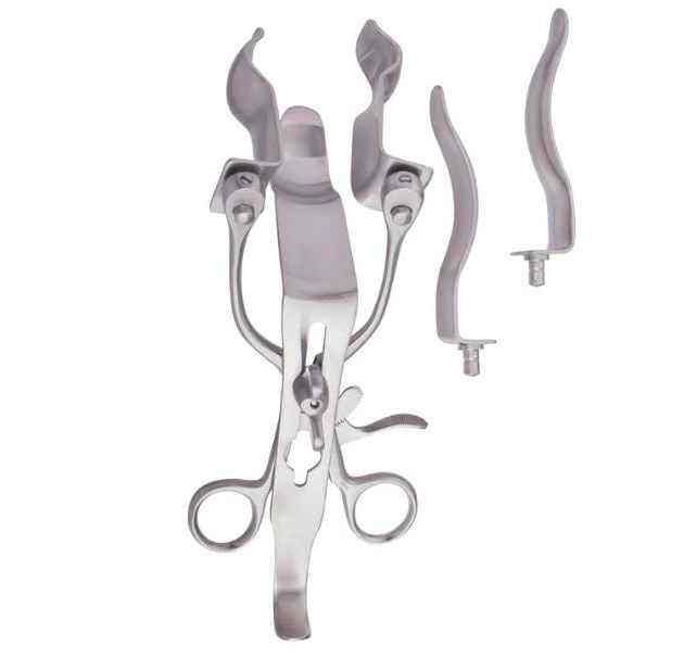 Laser Surgical Professional Manual Anal Sphincter Retractor Set Stainless Steel Proctology Surgical Instruments CE ISO 9001 ISO 13485 Certified