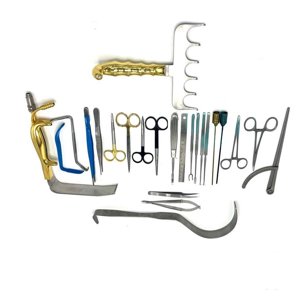 Medical Surgical Plastic Abdominoplasty Tummy Tuck Instruments Set Stainless Steel Manual Durable High-quality Box Surtechs - Image 4