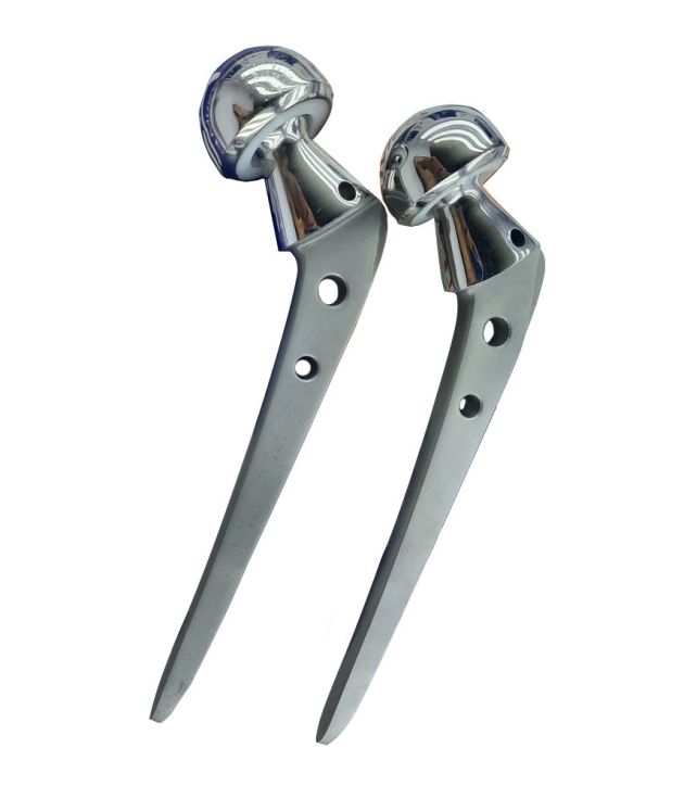 Laser Surgical Professional Orthopedic Bipolar Hip Joint Prosthesis Femoral Stem System Medical Implants CE ISO 9001 ISO 13485 Certified